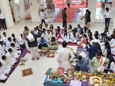 शिष्योपनयन संस्कार विधी at PPAMC College
