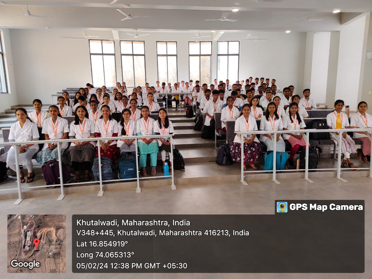 BAMS 1st Year Batch Class Students