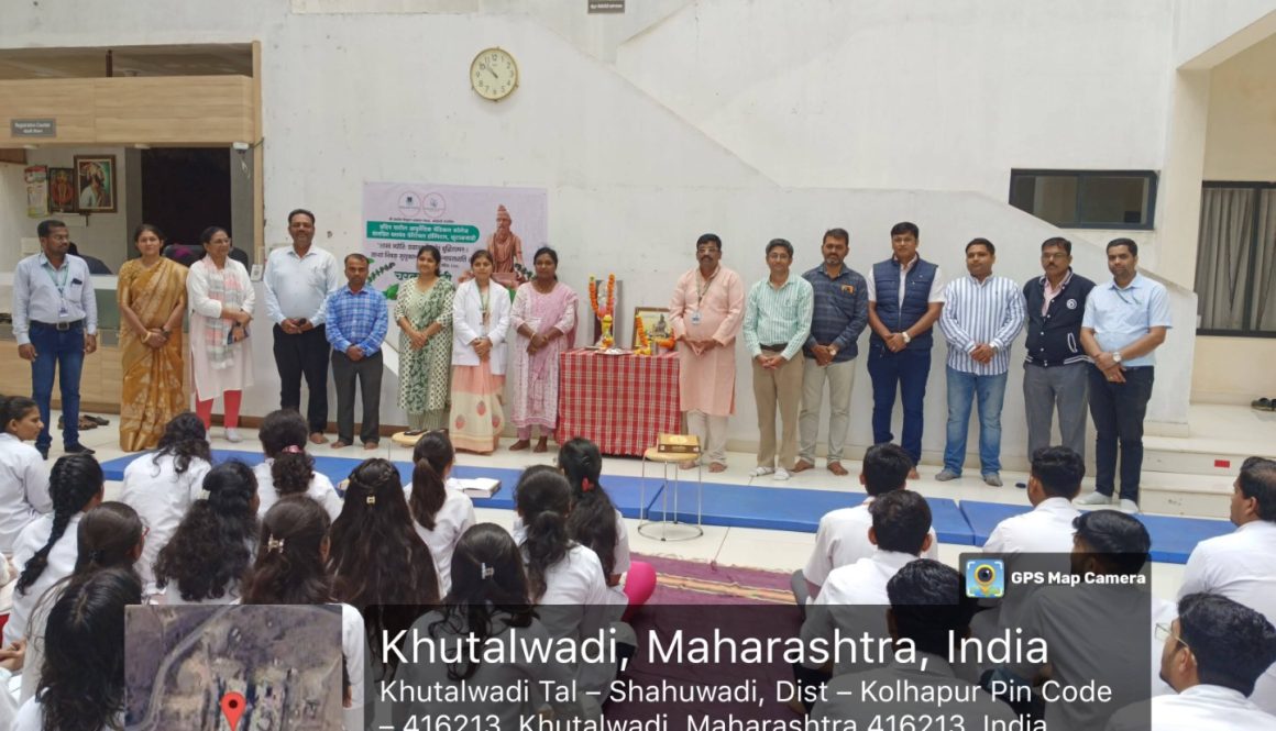 Celebration of Charak Jayanti 2025 by Department of Sanskrit Samhita Siddhant Guest Lecture by Dr. Gautam Gunde