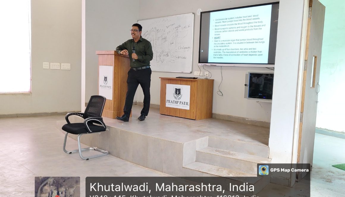 Dept. of Kriya Sharir Guest Lecture By Dr. Raj Ahamad Jamadar