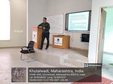 Dept. of Kriya Sharir Guest Lecture By Dr. Raj Ahamad Jamadar