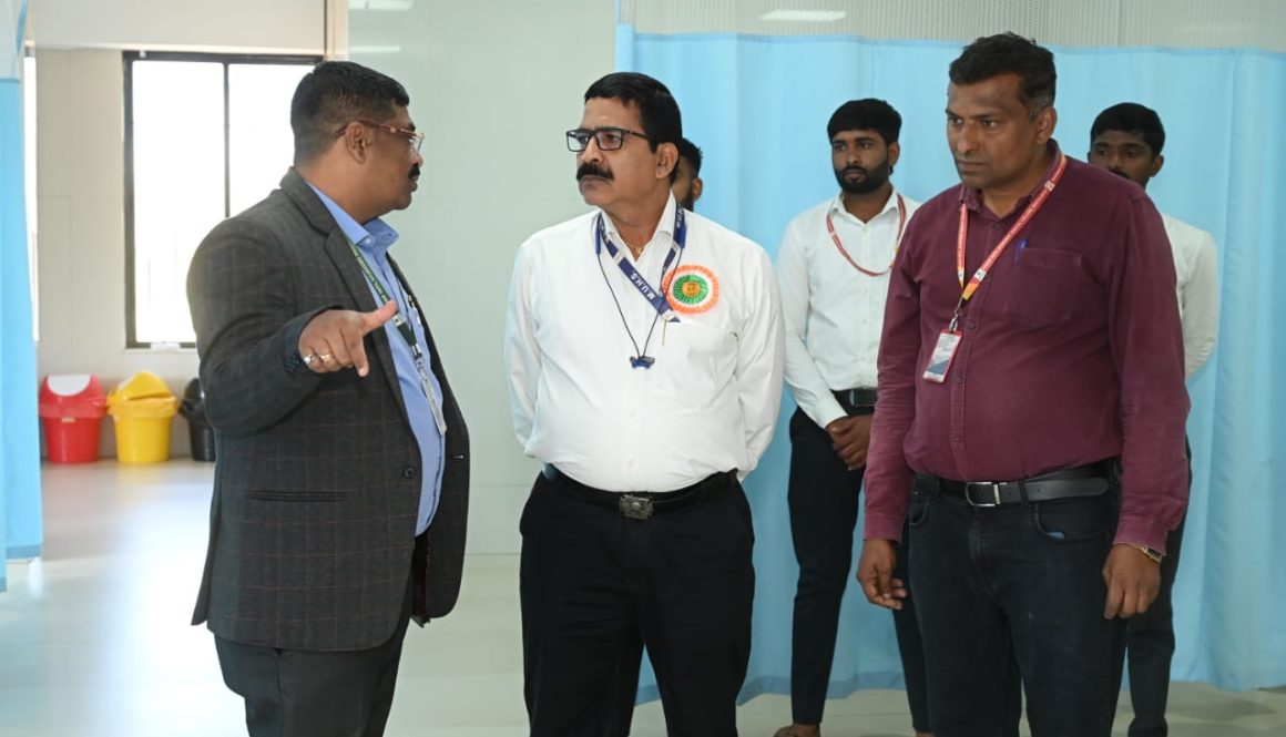 MUHS Kolhapur Regional Center Officer Hospital Visit